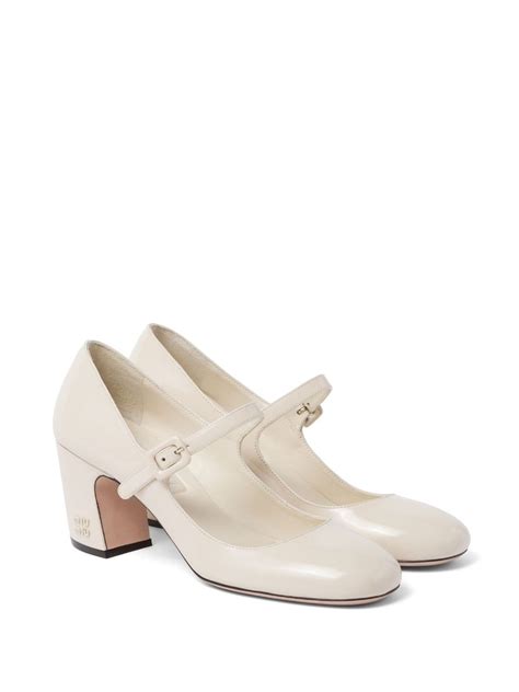 miu miu far fetch pump mary jane|Miu Miu patent.